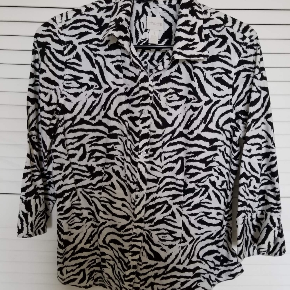Chico's effortless blouse